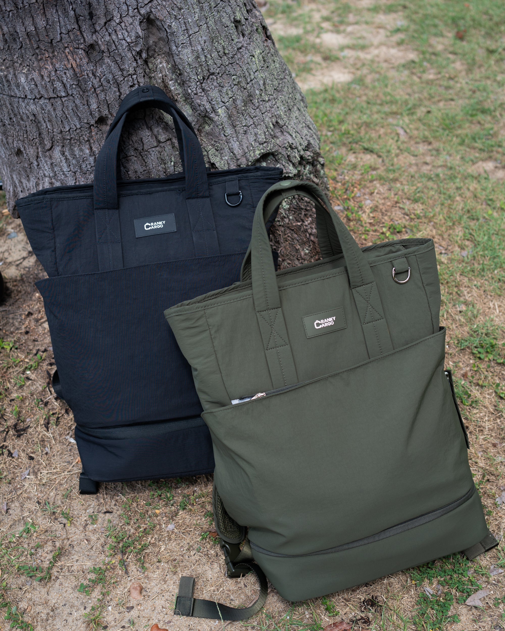 Carryall Backpack (Forest Green)