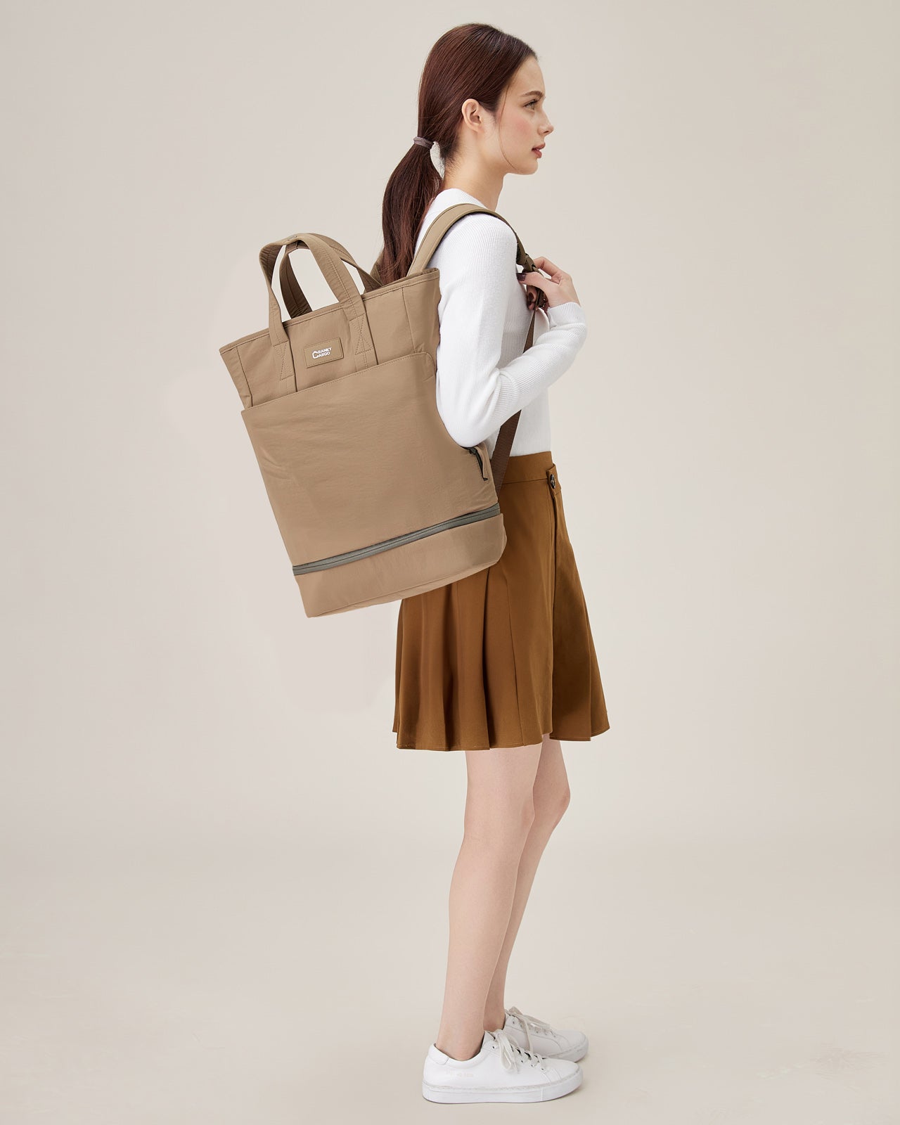 Carryall Backpack (Khaki)