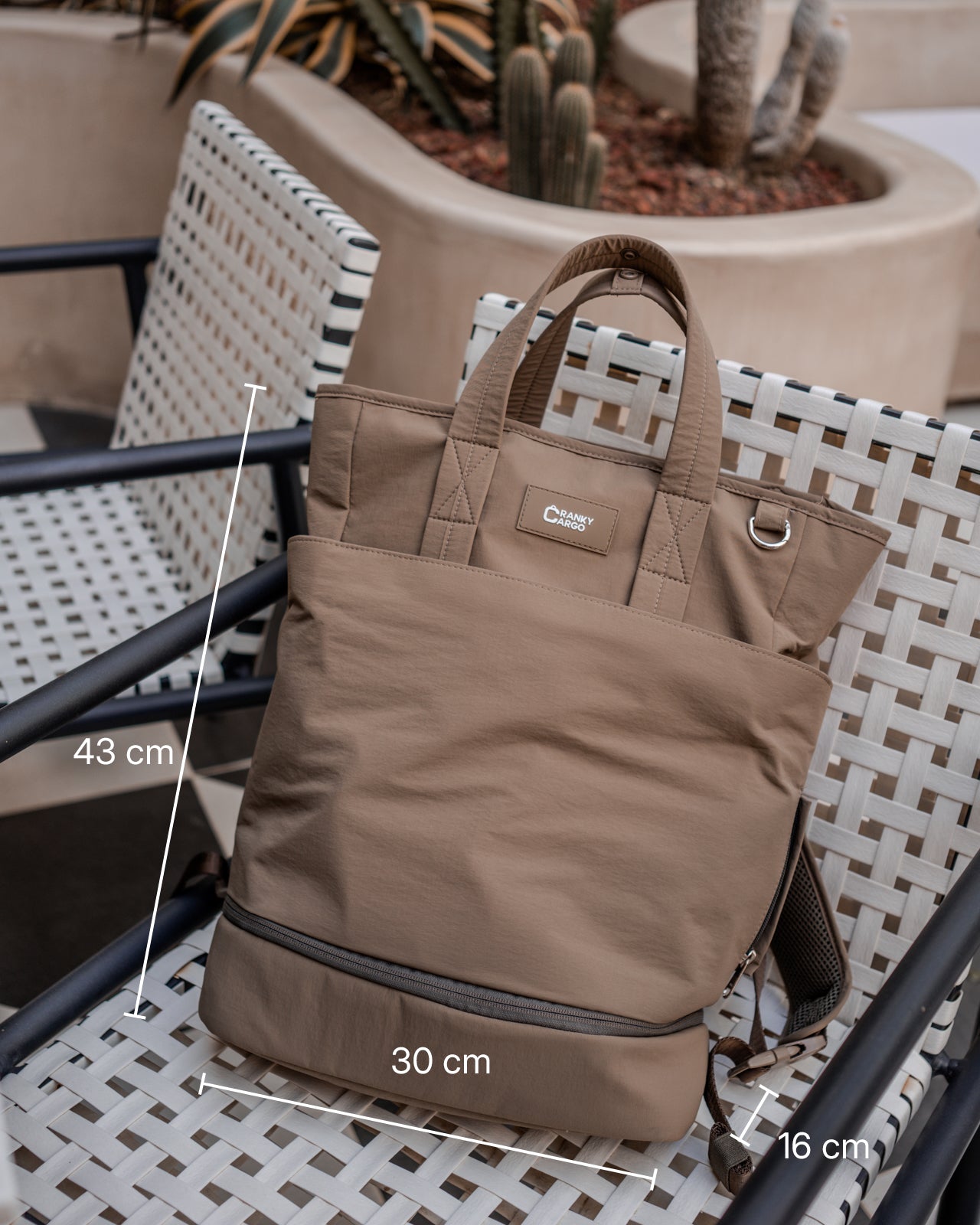 Carryall Backpack (Khaki)