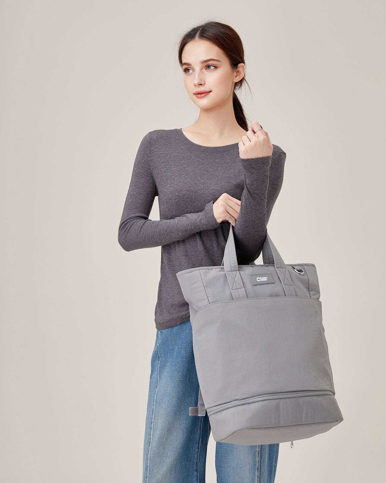 Carryall Backpack (Cloud Grey)