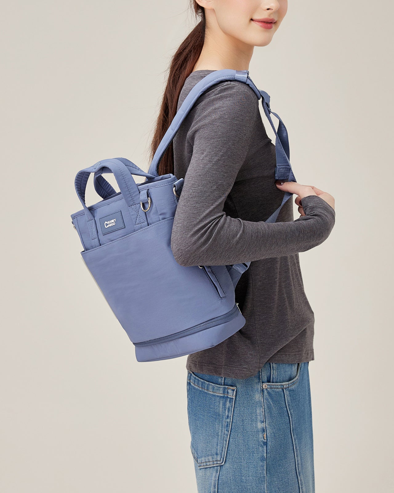 Mini Carry (Pewter Blue)