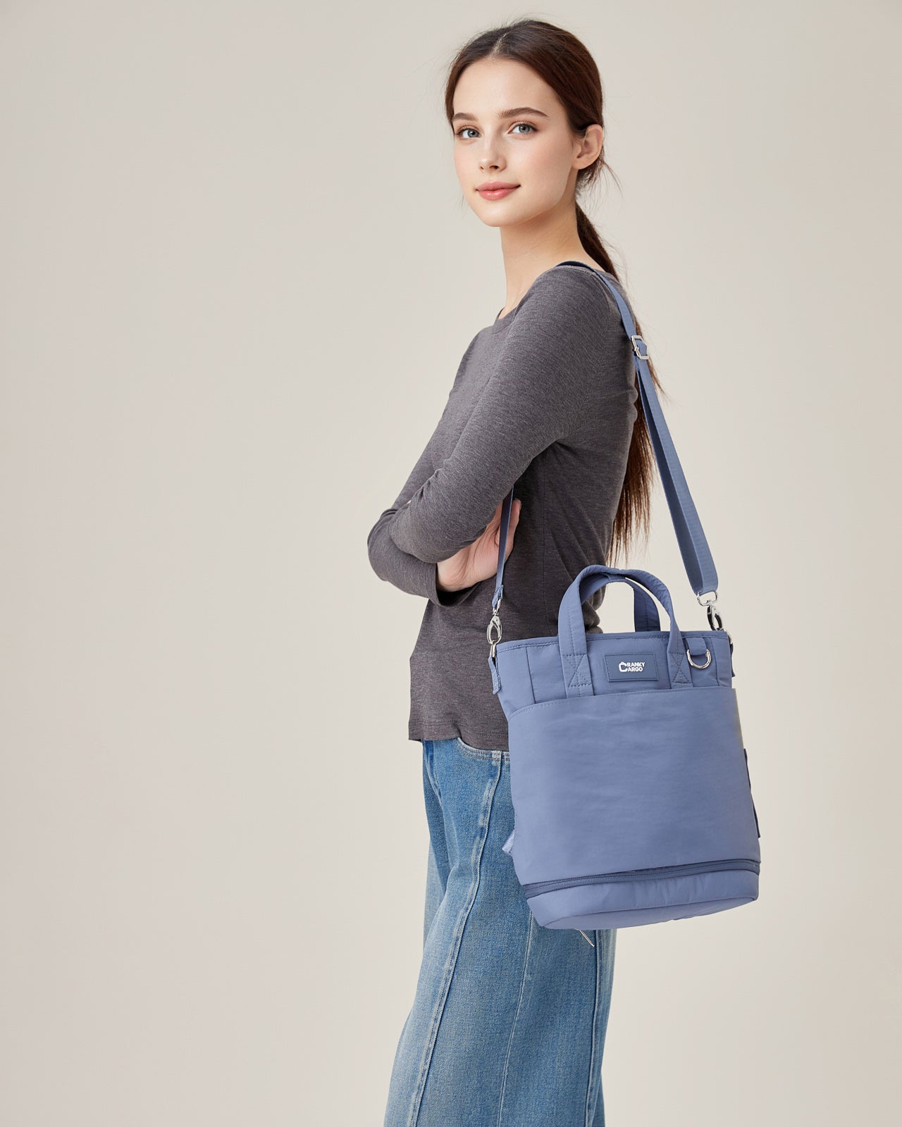 Mini Carry (Pewter Blue)