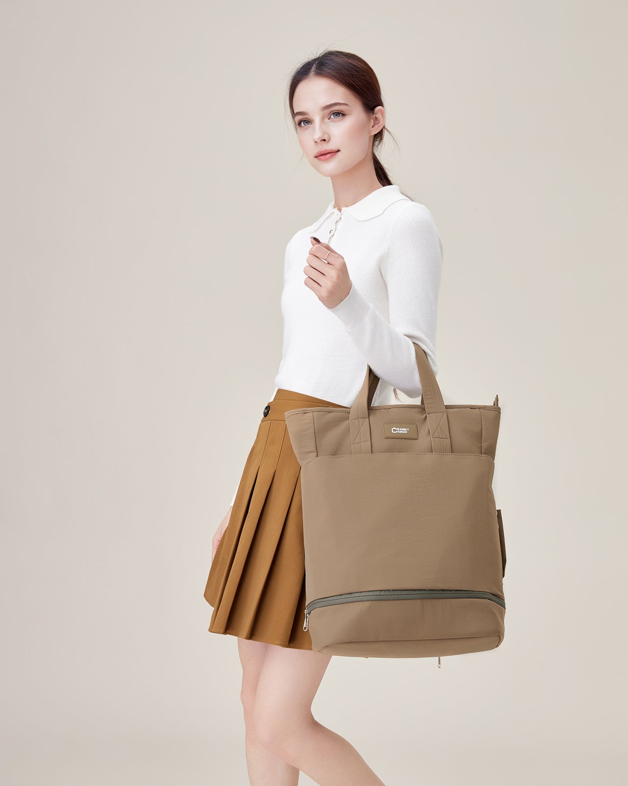 Carryall Backpack (Khaki)