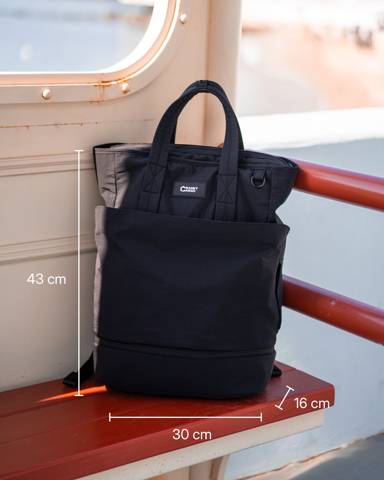 Carryall Backpack (Black)