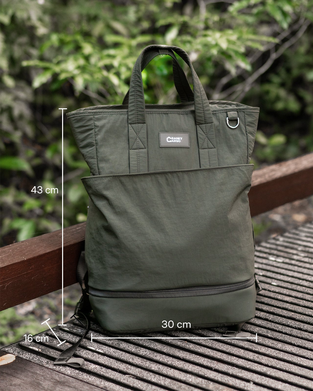 Carryall Backpack (Forest Green)
