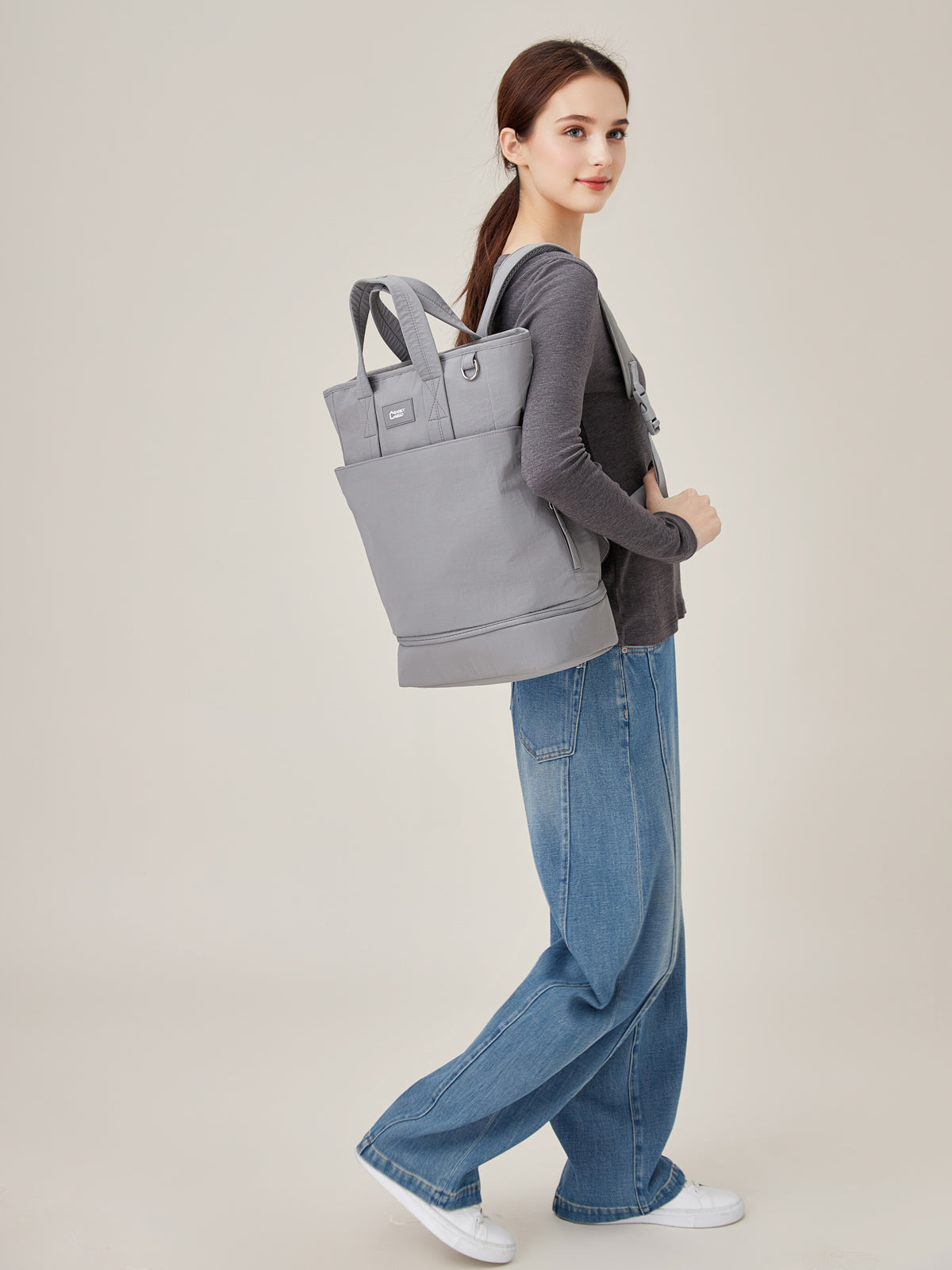 Carryall Backpack (Cloud Grey)