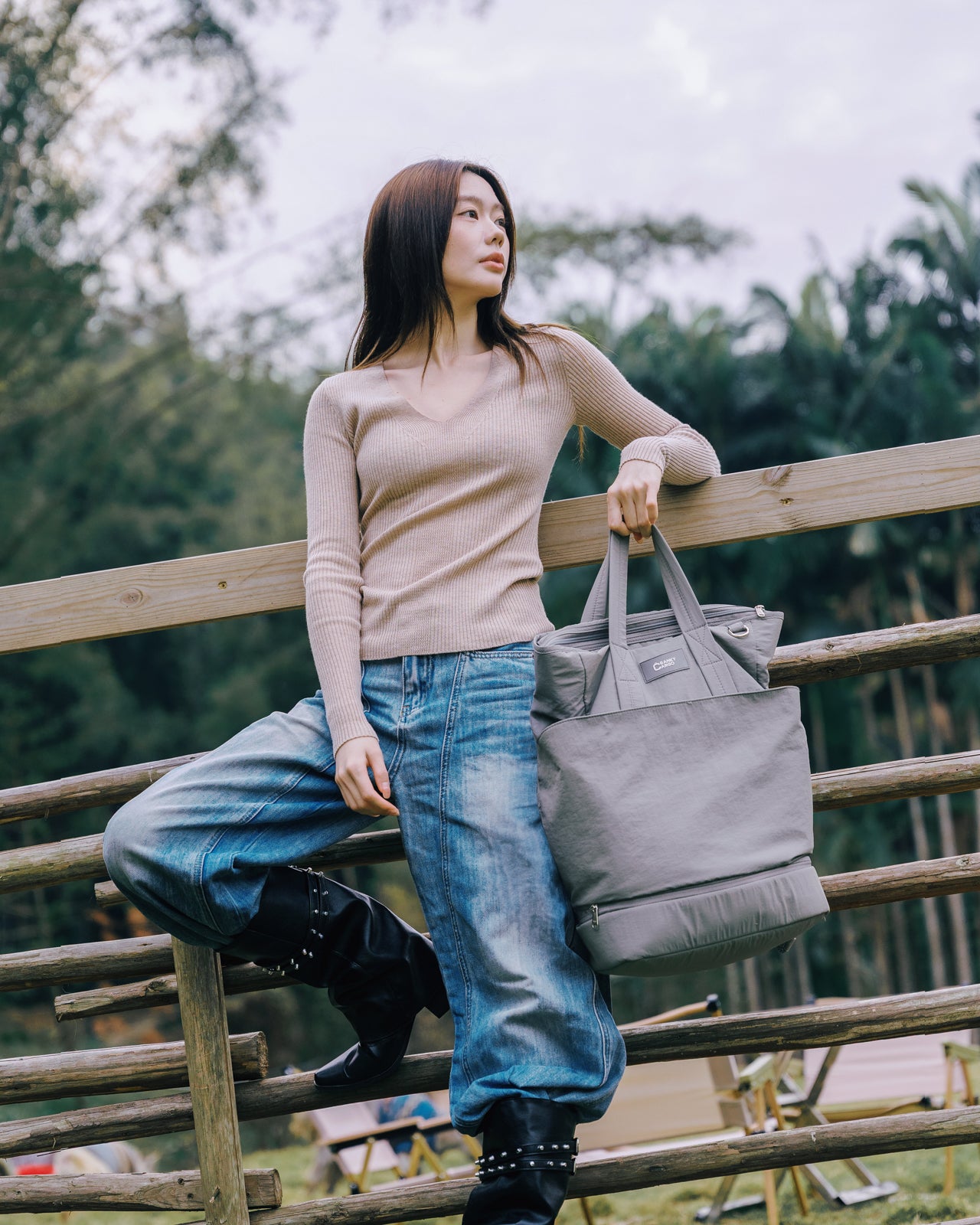 Carryall Backpack (Cloud Grey)